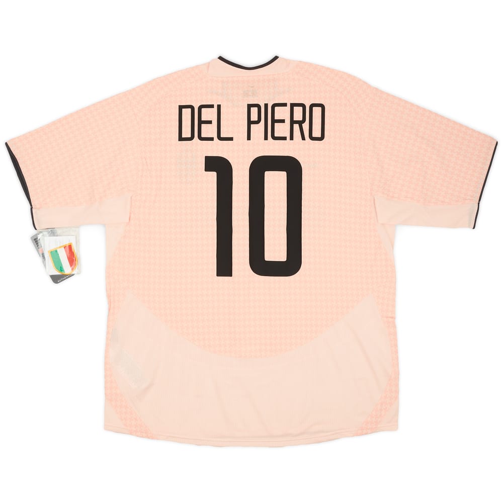 2003-04 Juventus Away Shirt Del Piero #10 (XL)