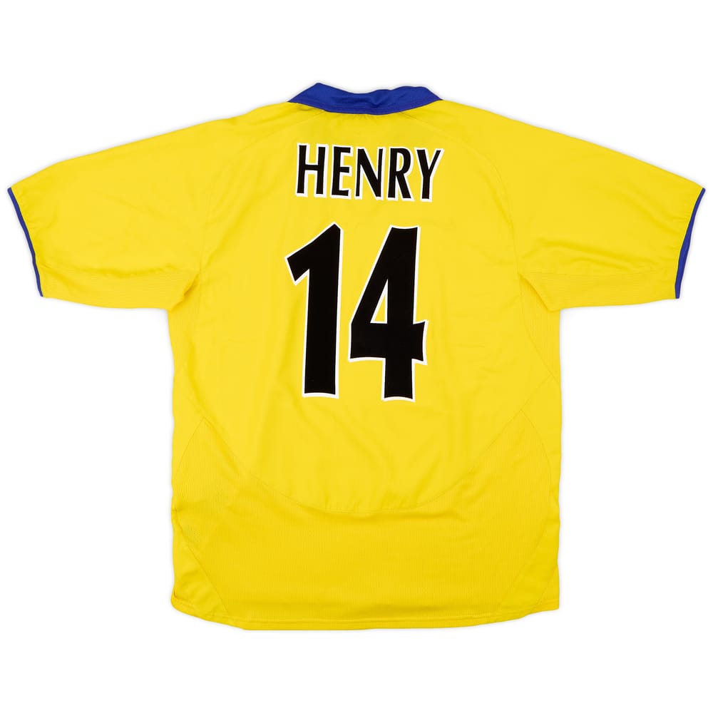 2003-05 Arsenal Away Shirt Henry #14 - 8/10 - (XL)