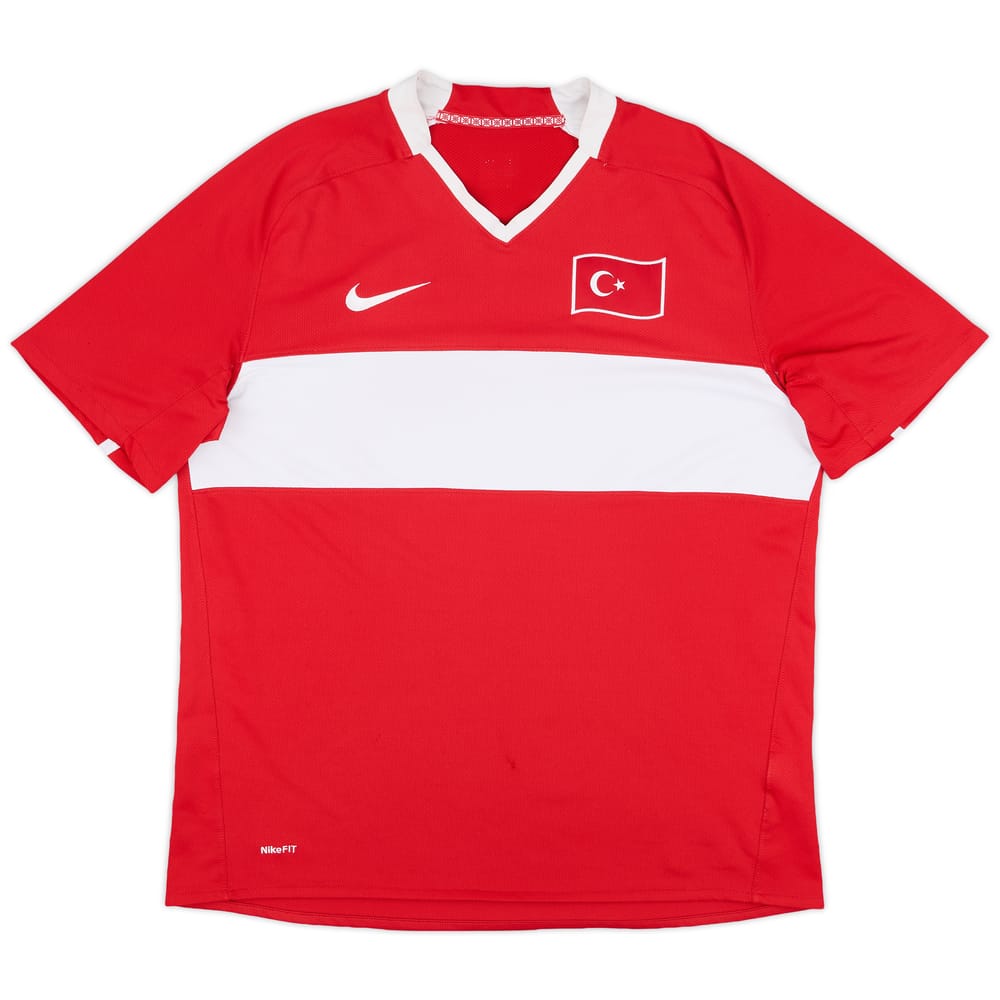 2008-10 Turkey Home Shirt - 5/10 - (L)