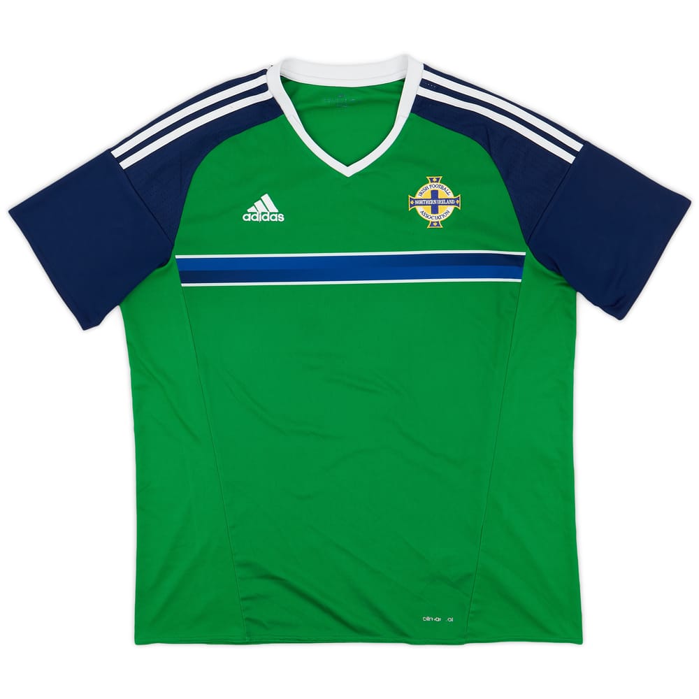2016-17 Northern Ireland Home Shirt - 7/10 - (XL)