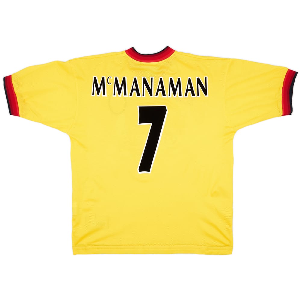 1997-99 Liverpool Away Shirt McManaman #7 - 8/10 - (L)