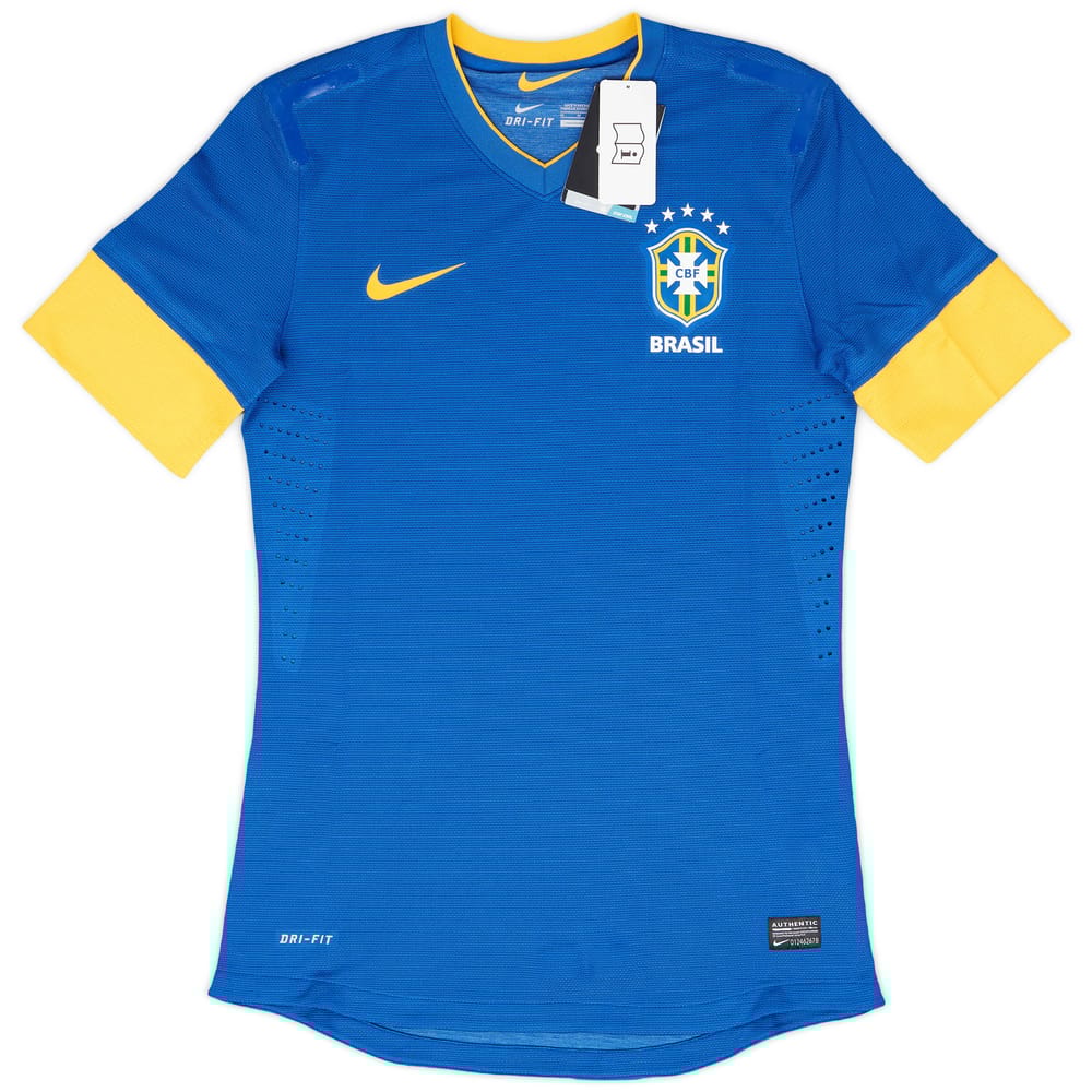 2012-13 Brazil Authentic Away Shirt (M)