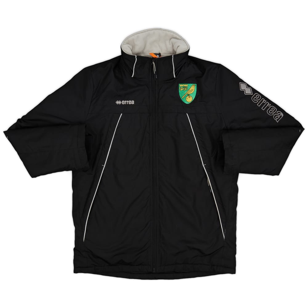 2012-13 Norwich Errea Padded Bench Coat - 8/10 - (M)
