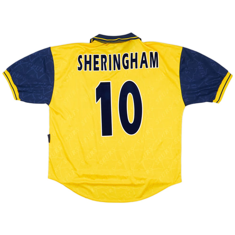 1995-97 Tottenham Third Shirt Sheringham #10 - 9/10 - (XL)