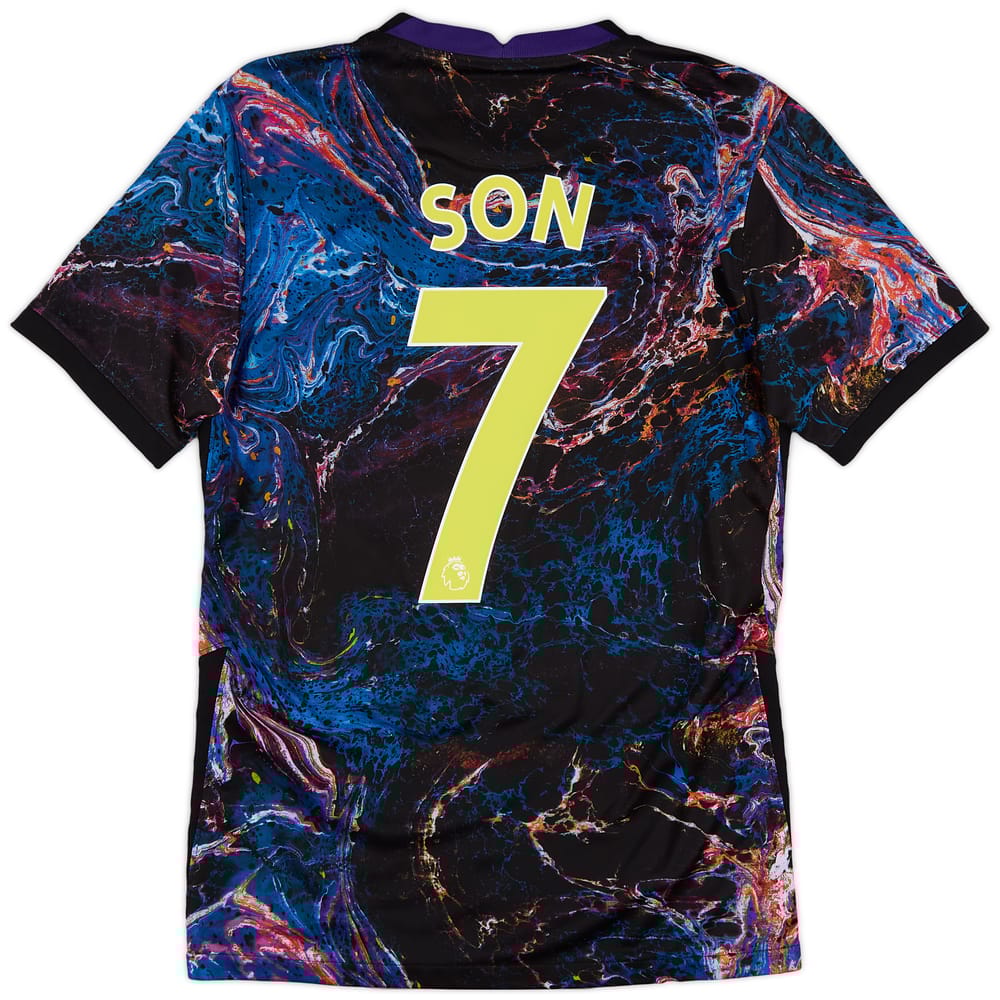 2021-22 Tottenham Away Shirt Son #7 - 8/10 - (S)