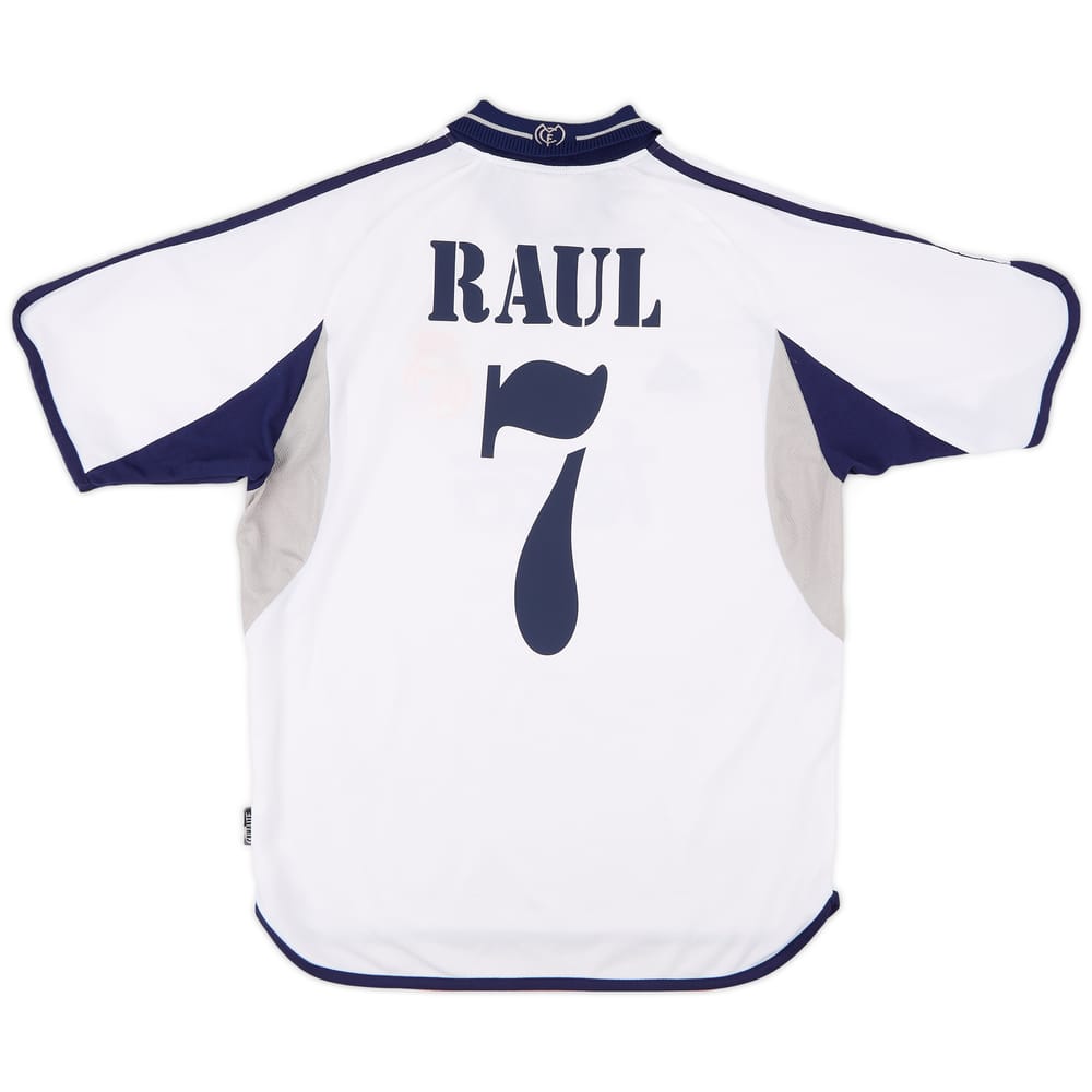 2000-01 Real Madrid Home Shirt Raul #7 - 4/10 - (M)