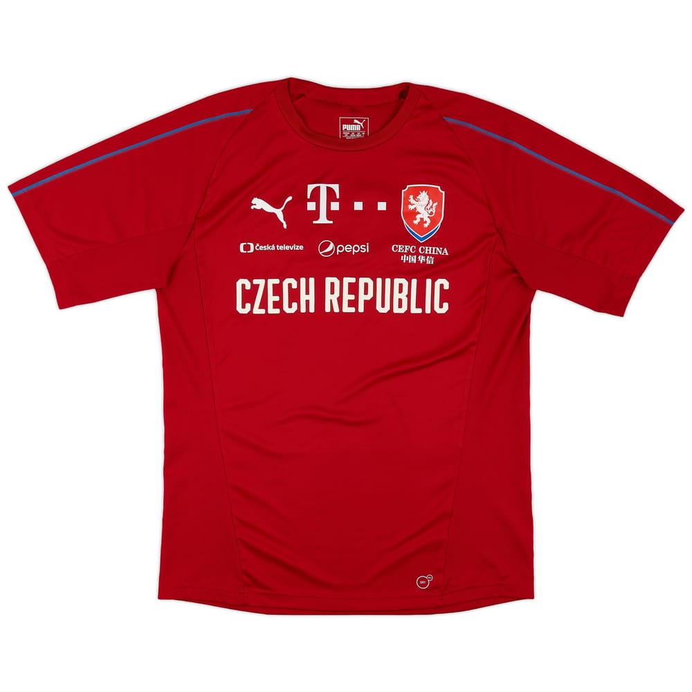 2018-19 Czech Republic Puma Training Shirt - 8/10 - (L)