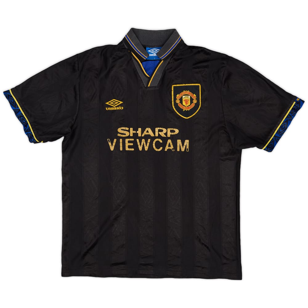 1993-95 Manchester United Away Shirt - 5/10 - (L)