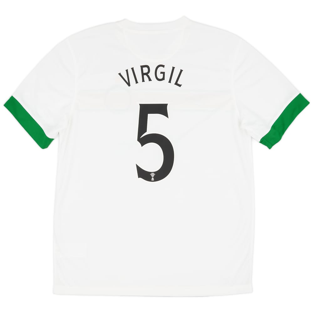 2014-15 Celtic European Third Shirt Virgil #5 (L)