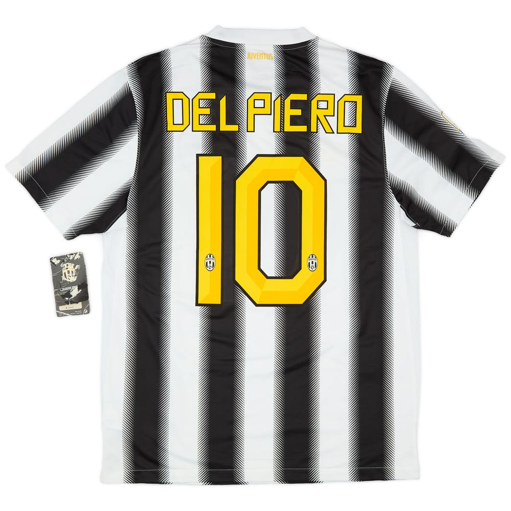 2011-12 Juventus Home Shirt Del Piero #10 (M)
