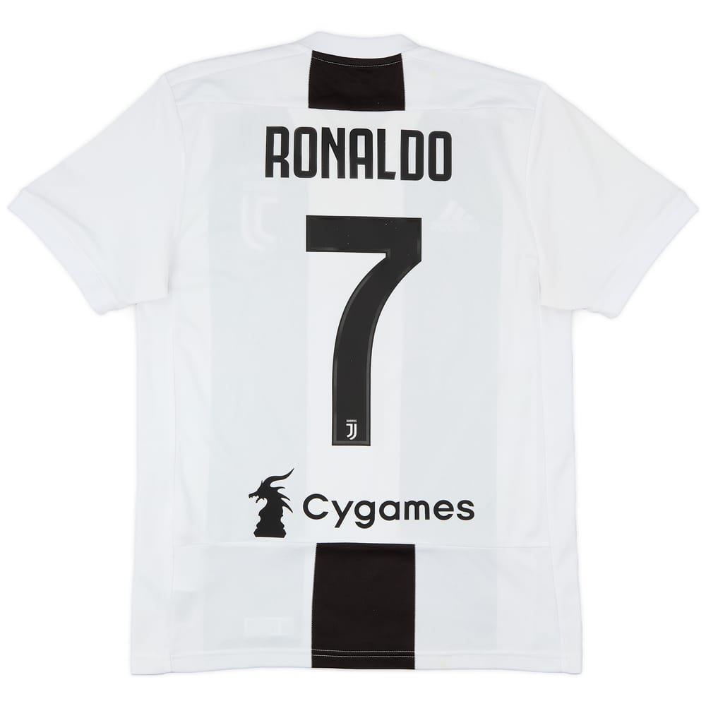 2018-19 Juventus Home Shirt Ronaldo #7 - 7/10 - (S)