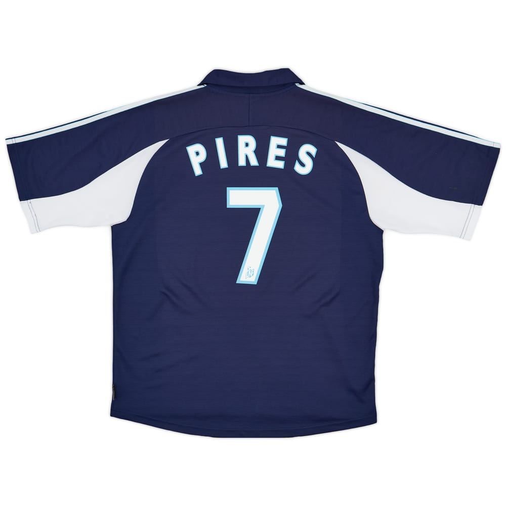 1999-00 Olympique Marseille Away Shirt Pires #7 - 9/10 - (L)