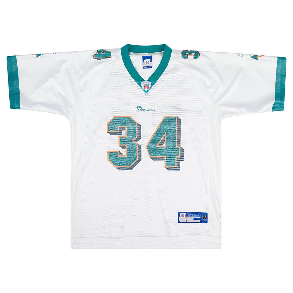 2005 Miami Dolphins R. Williams #34 Reebok On Field Jersey (Away) L