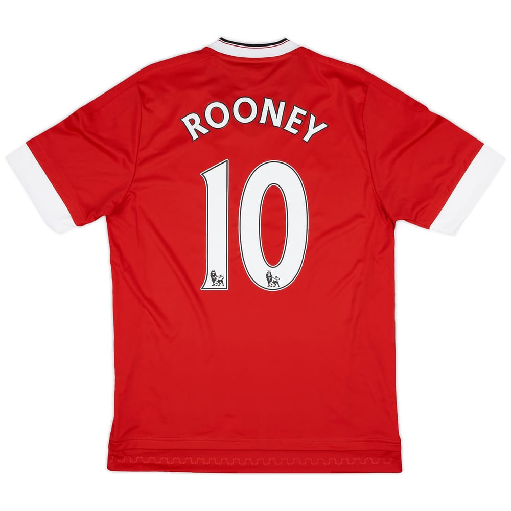 2015-16 Manchester United Home Shirt Rooney #10 - 6/10 - (S)