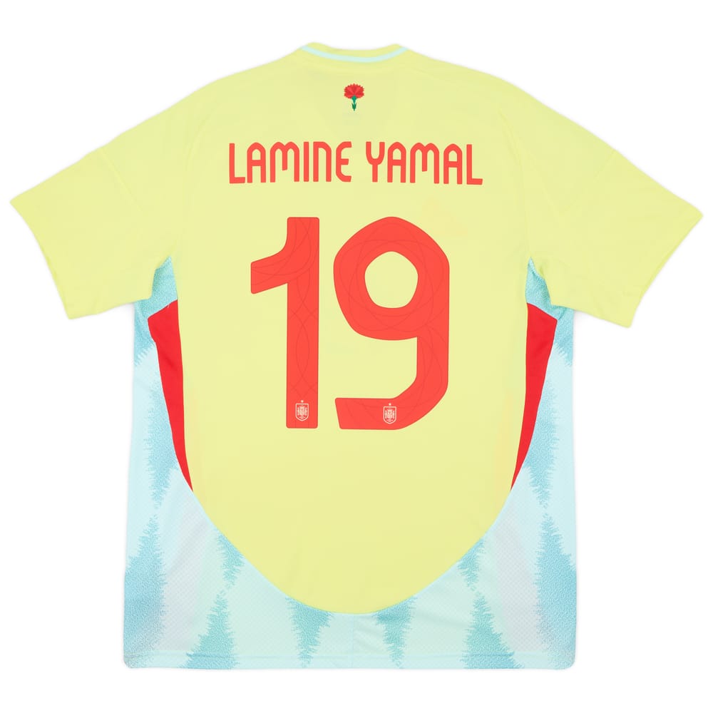 2024-25 Spain Away Shirt Lamine Yamal #19