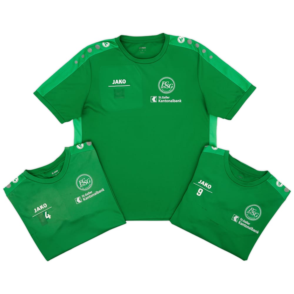 2022-23 St Gallen Player Issue Training Shirt # - 5/10