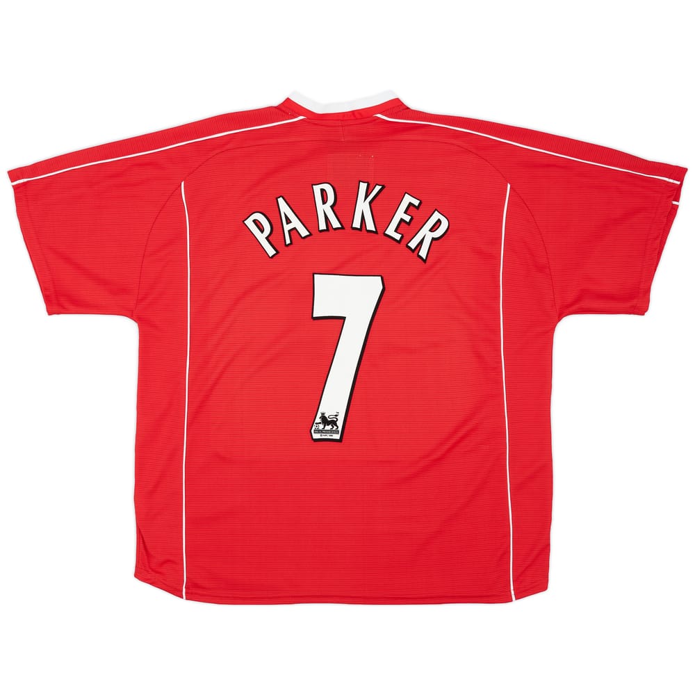 2002-03 Charlton Home Shirt Parker #7 - 9/10 - (XL)