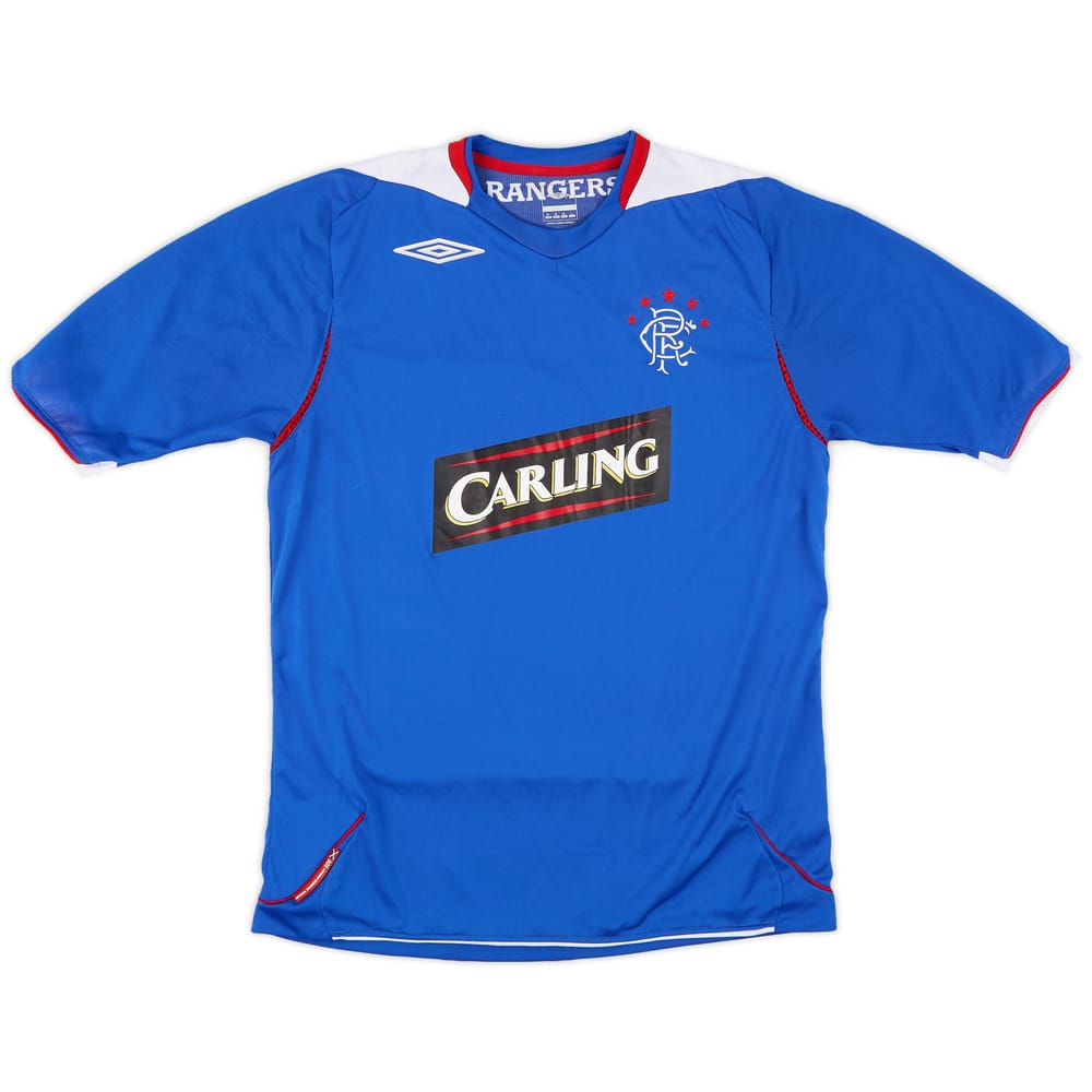 2006-07 Rangers Home Shirt - 6/10 - (M)