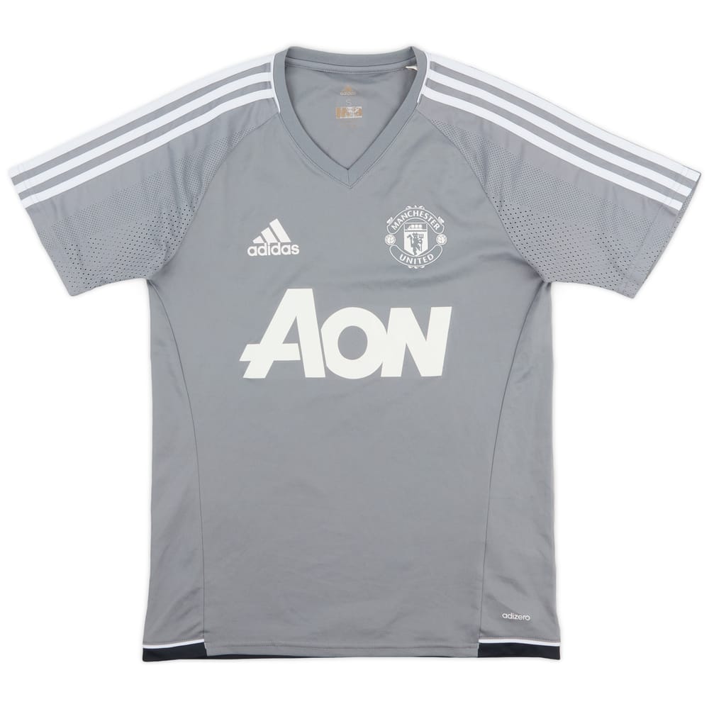 2017-18 Manchester United adidas Training Shirt - 8/10 - (S)