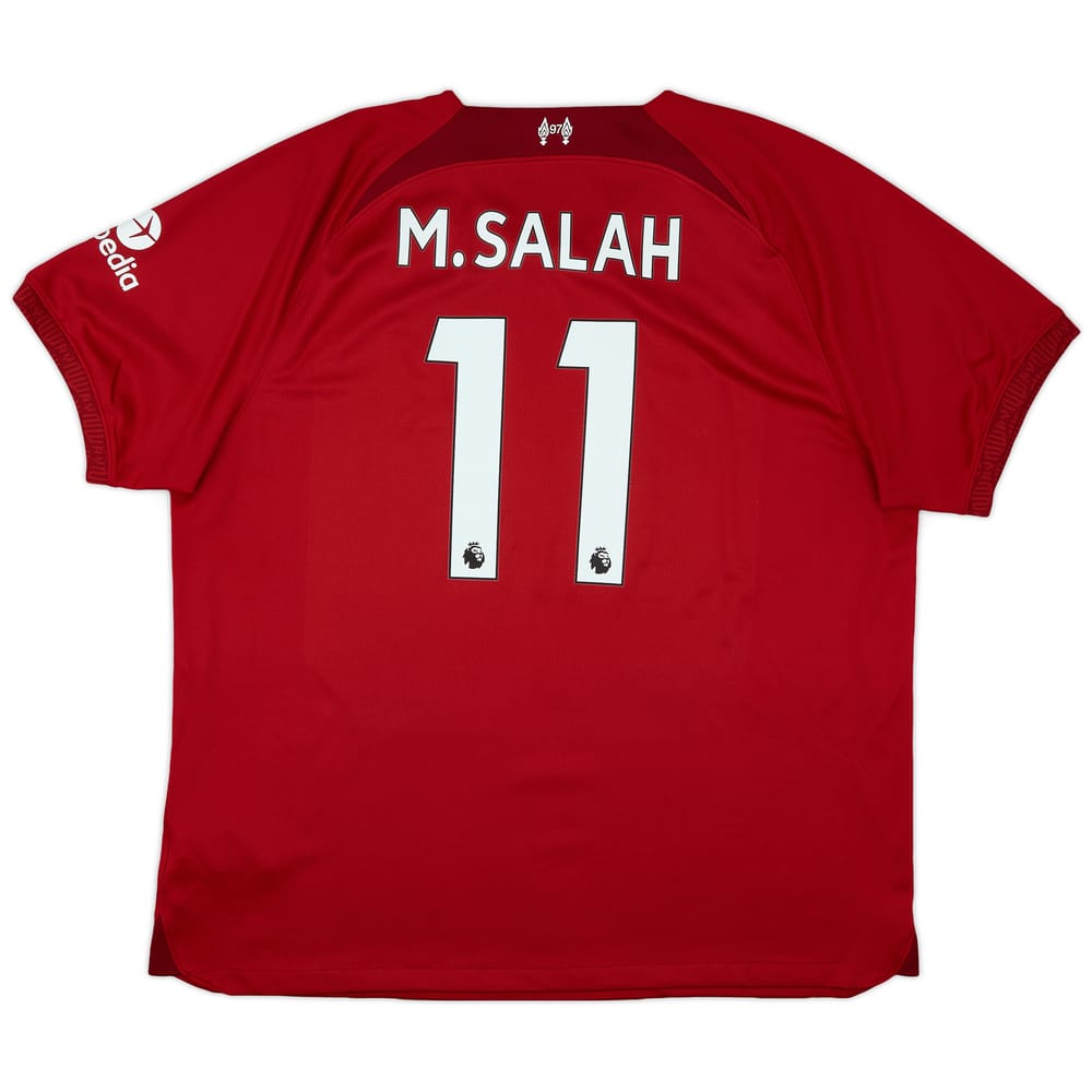 2022-23 Liverpool Home Shirt M.Salah #11 - 9/10 - (XXL)