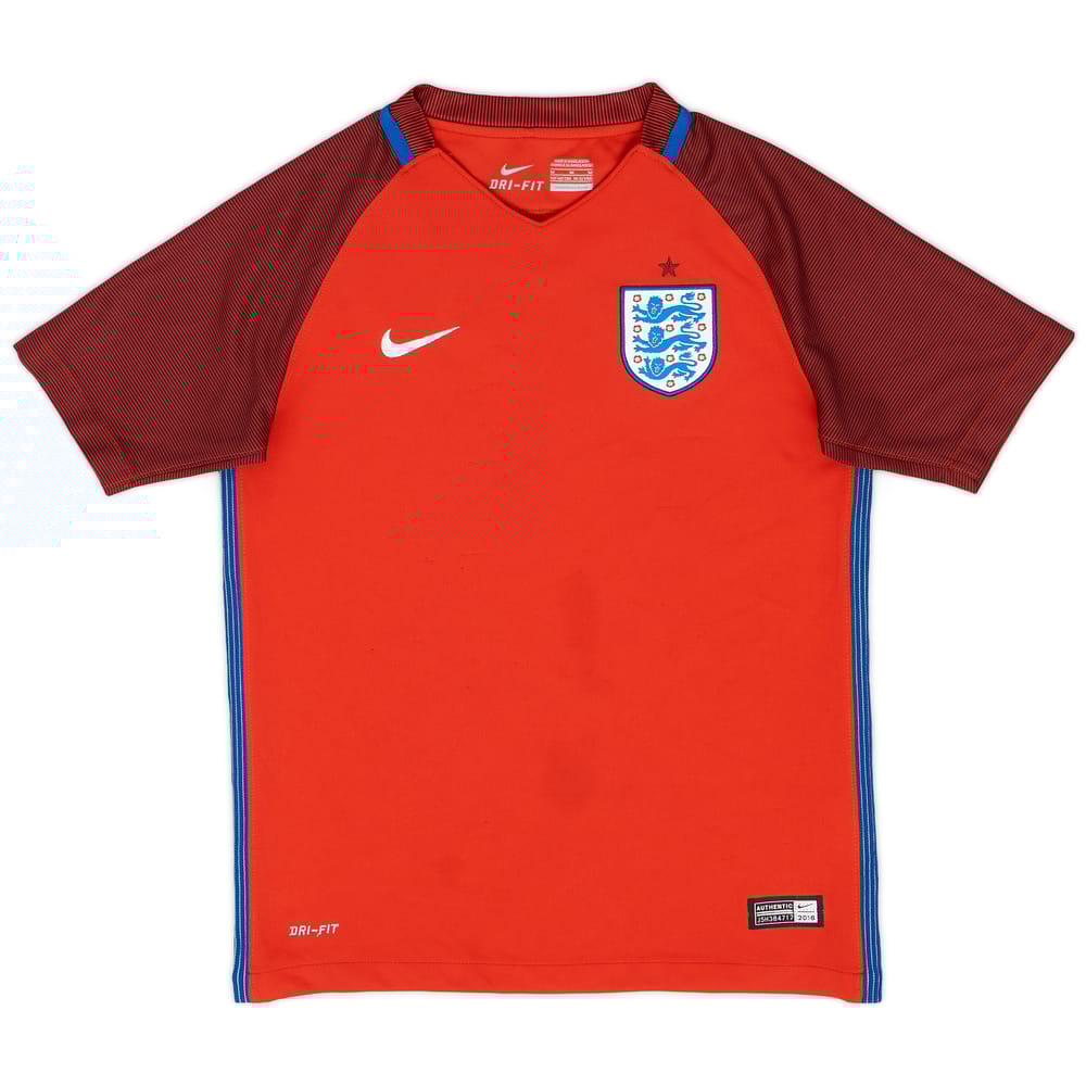 2016-17 England Away Shirt - 8/10 - (M.Boys)