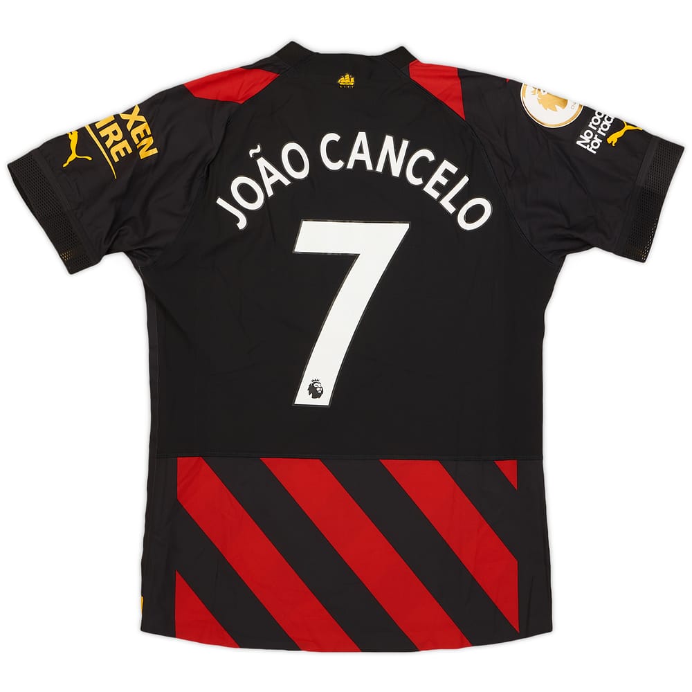 2022-23 Manchester City Match Issue Away Shirt Joao Cancelo #7