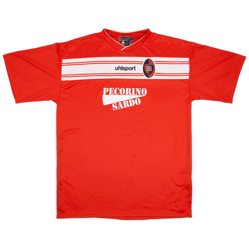 2000-01 Cagliari Uhlsport Training Shirt - 6/10 - (XL)