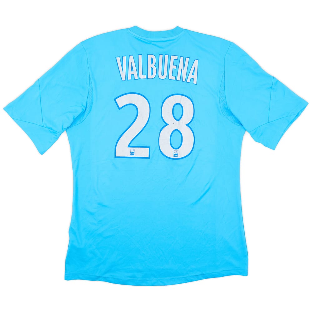 2013-14 Olympique Marseille Third Shirt Valbuena #28 - 4/10 - (L)