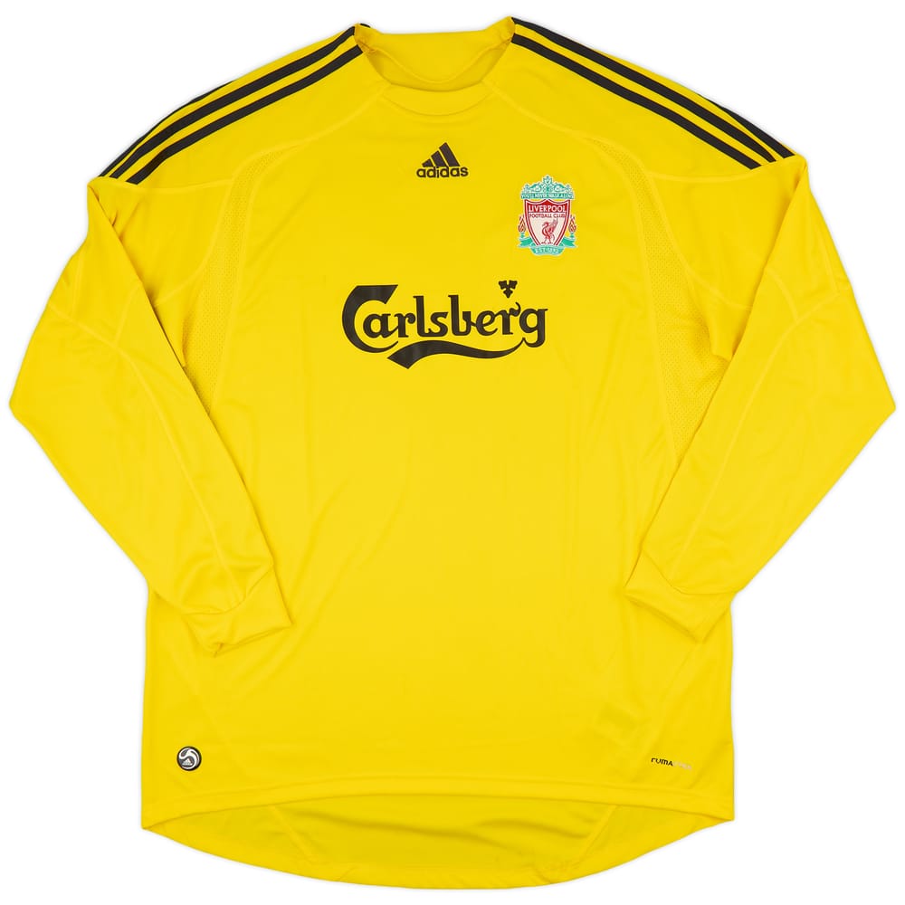 2009-10 Liverpool GK Shirt - 8/10 - (XXL)