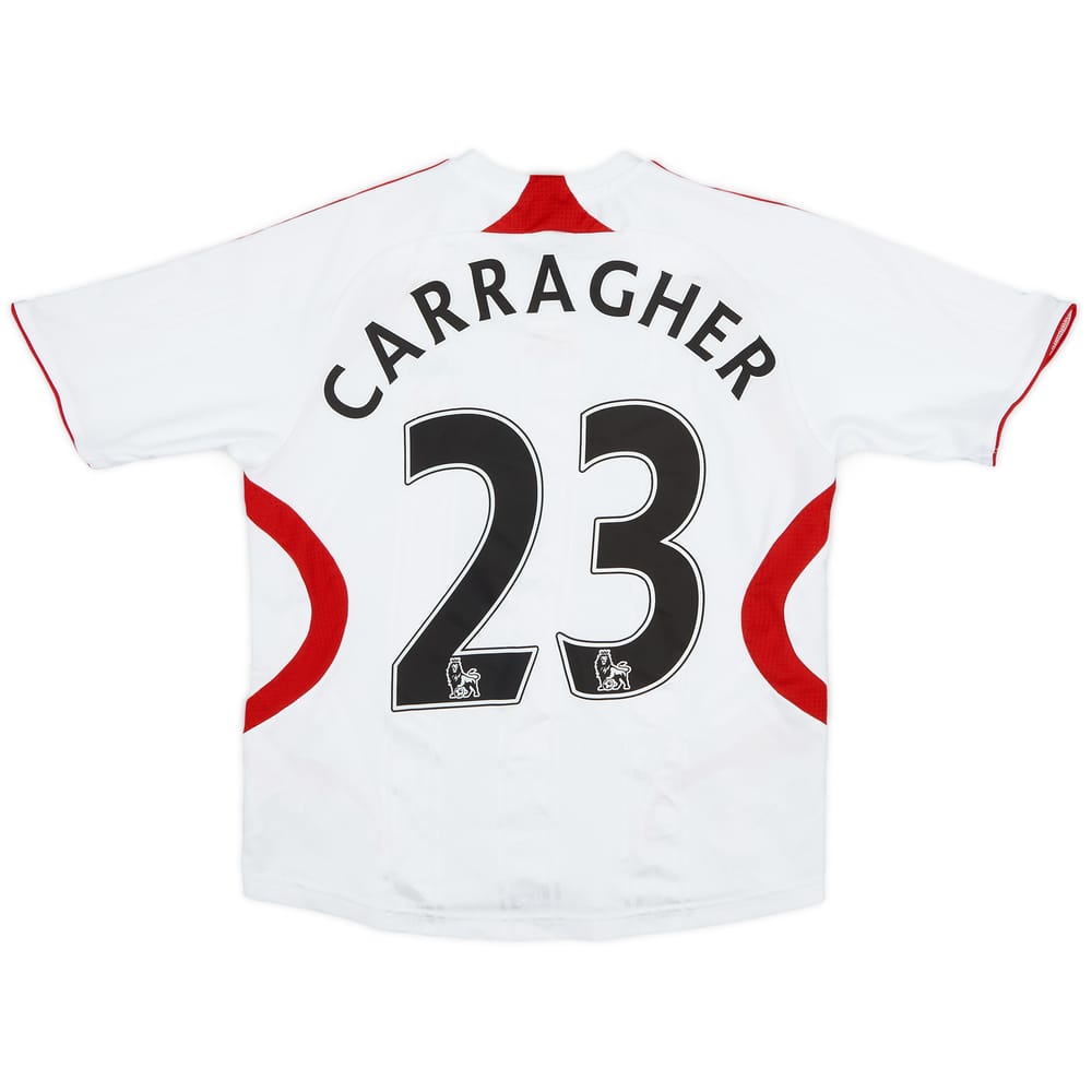 2007-08 Liverpool Away Shirt Carragher #23 - 8/10 - (S.Boys)