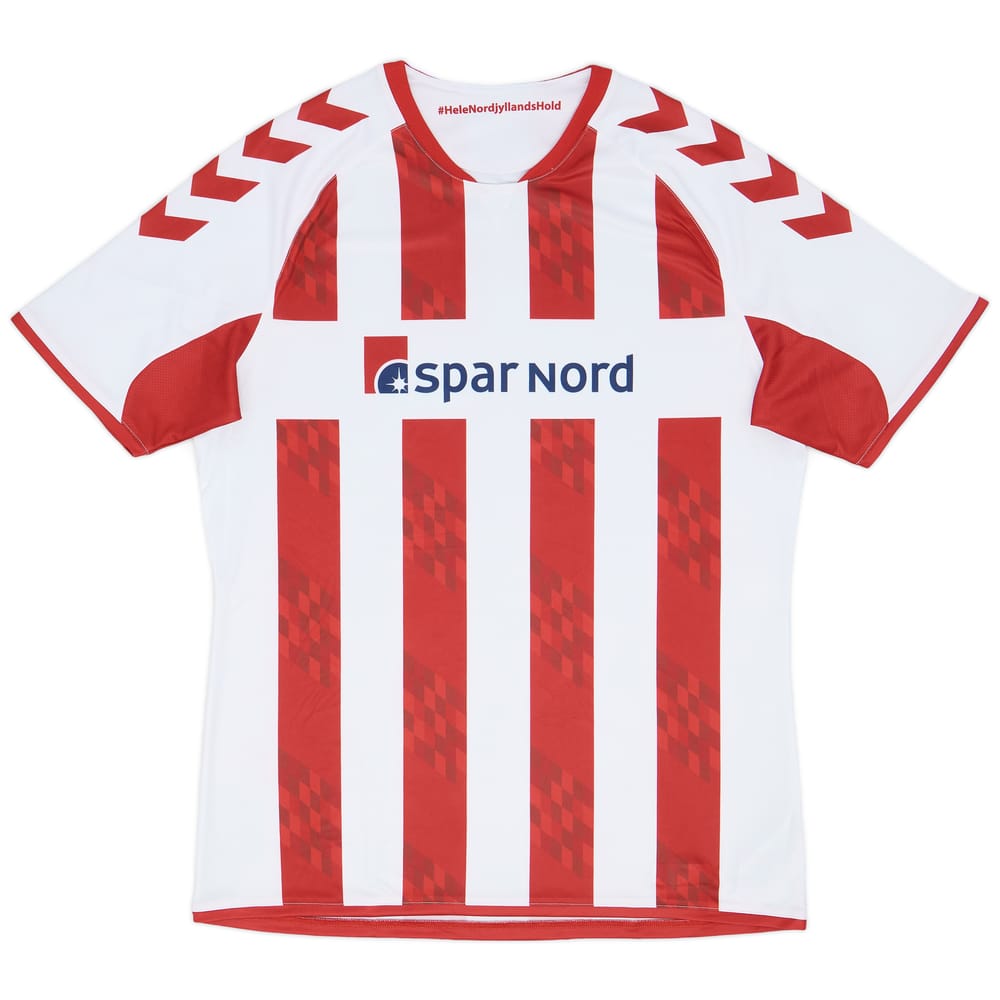 2016-17 Aalborg Home Shirt Template - 9/10 - (XL)