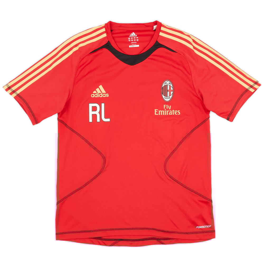 2010-11 AC Milan adidas Staff Issue Training Shirt RL - 9/10 - (M/L)