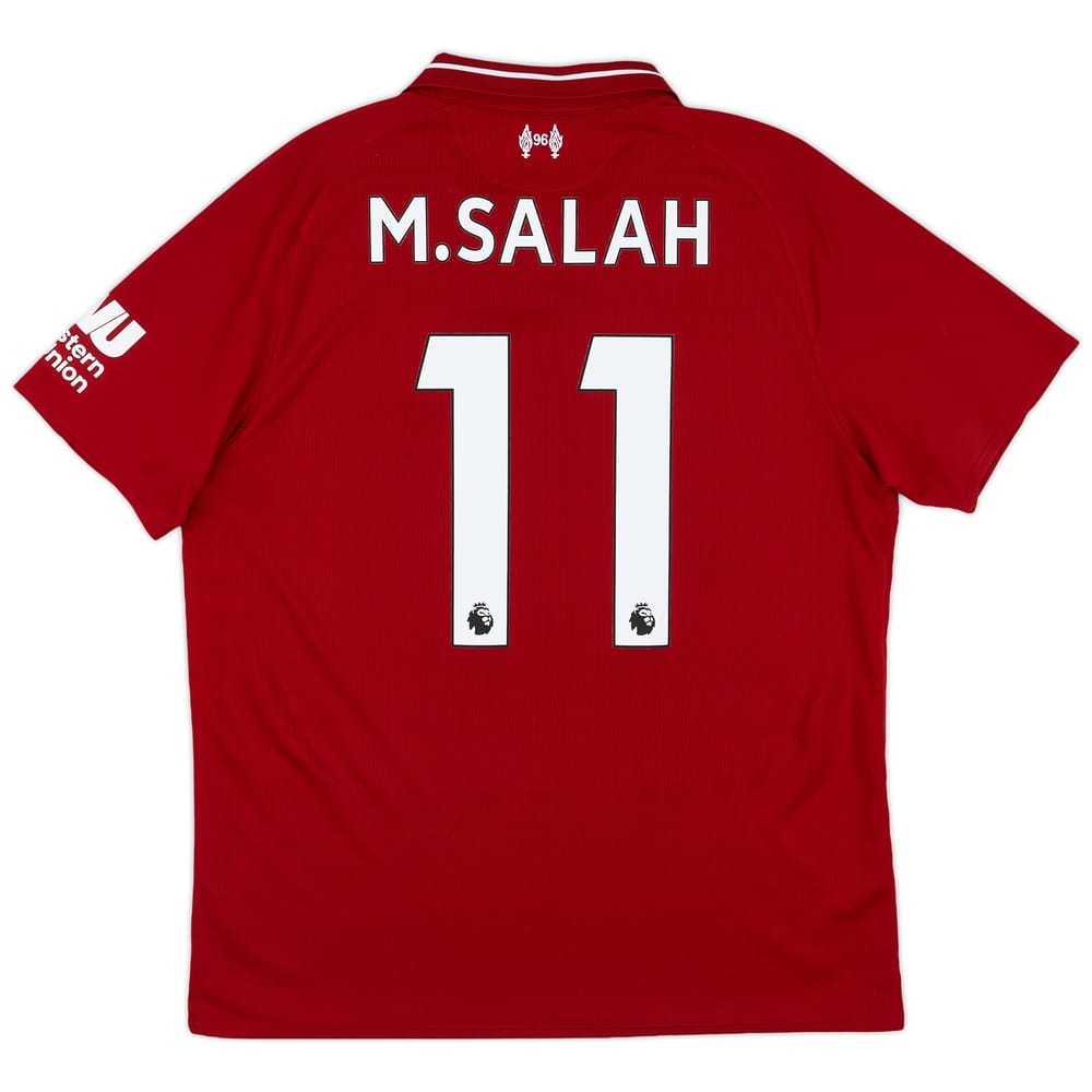 2018-19 Liverpool Home Shirt Salah #11 - 5/10 - (M)