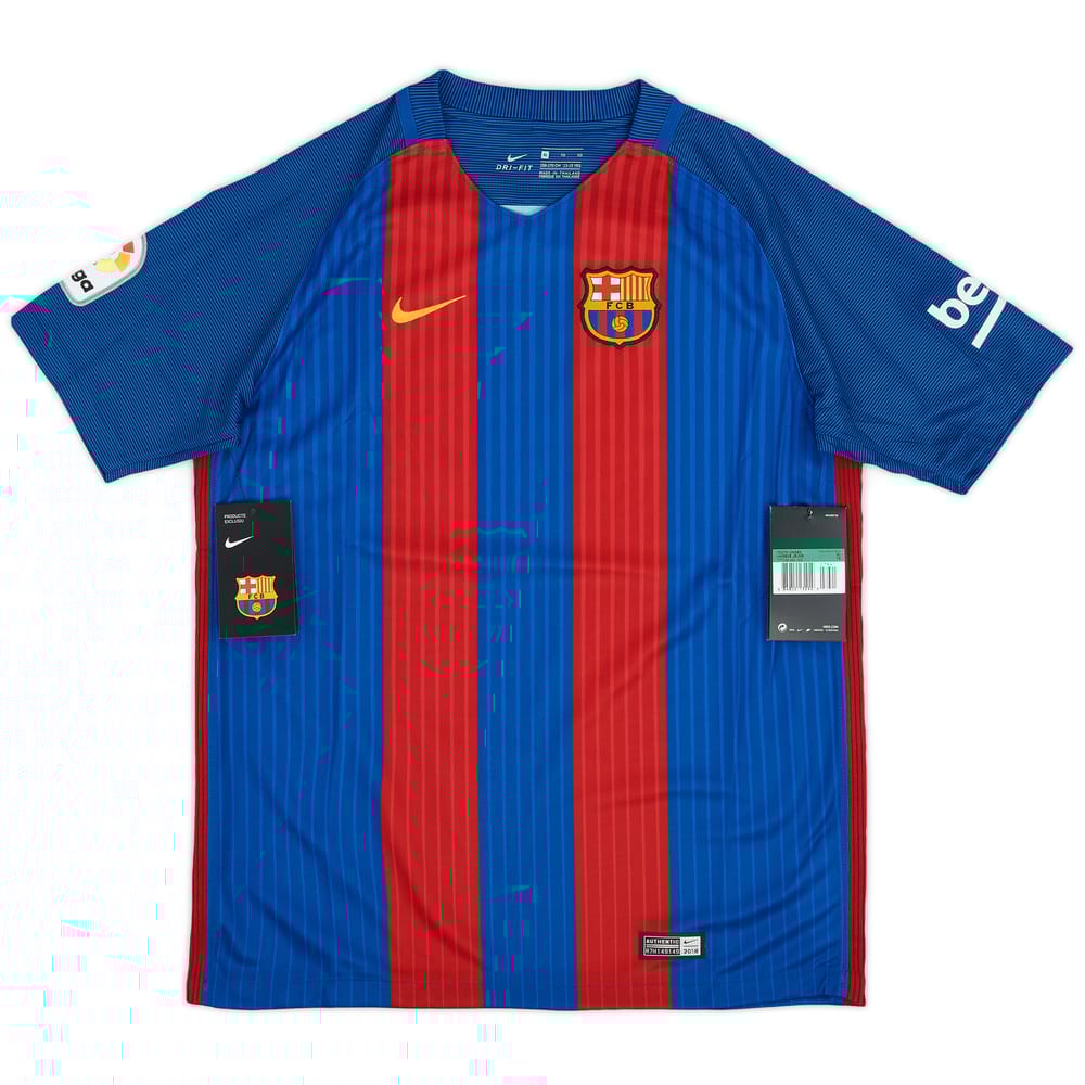 2016-17 Barcelona Home Shirt (XL.Boys)