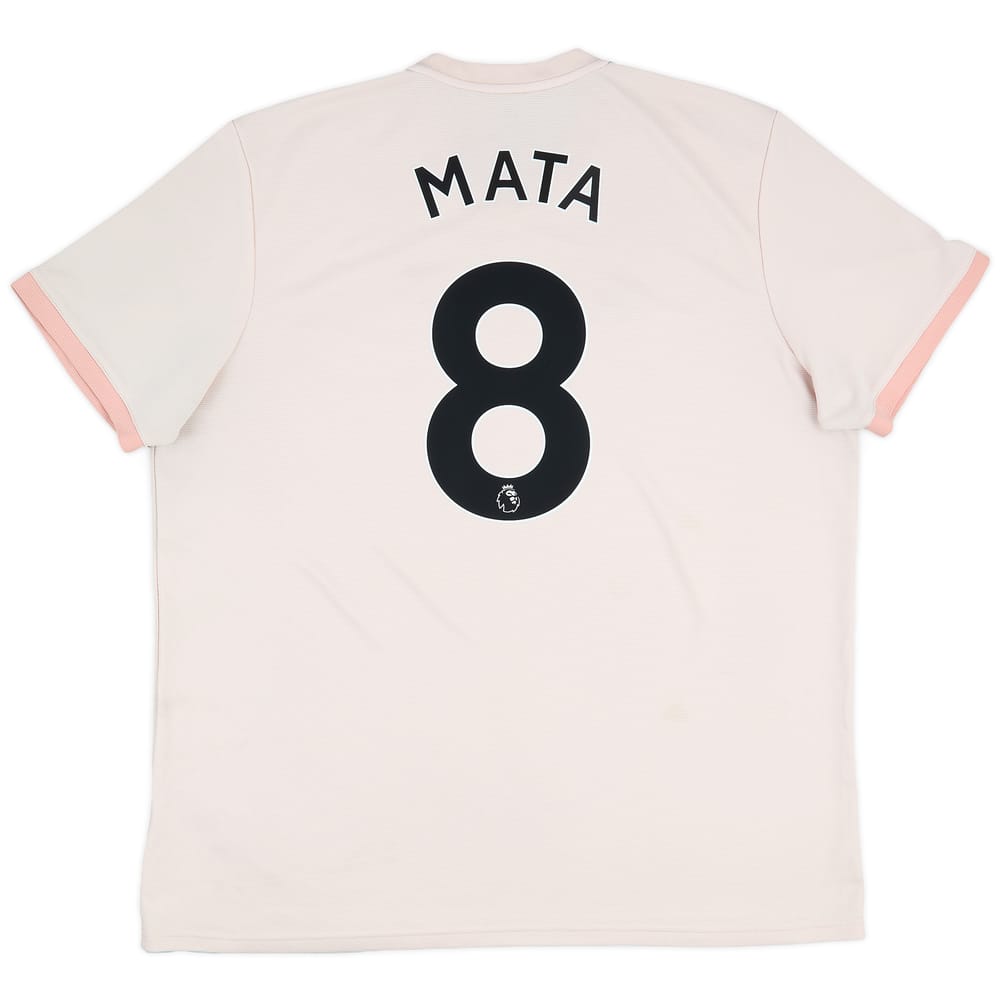 2018-19 Manchester United Away Shirt Mata #8 - 7/10 - (XXL)