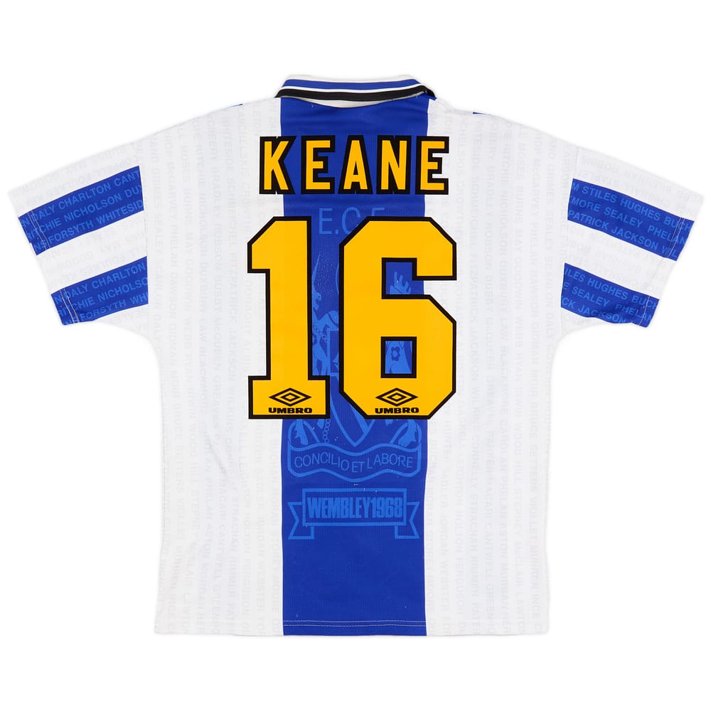 1994-96 Manchester United Third Shirt Keane #16 - 5/10 - (M)