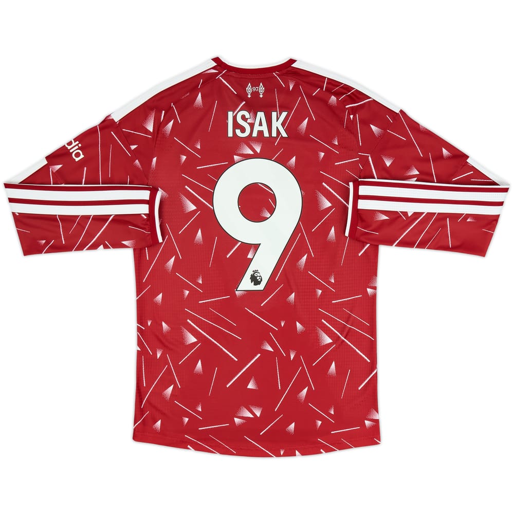 2026-27 Liverpool Authentic Home L/S Shirt Isak #9
