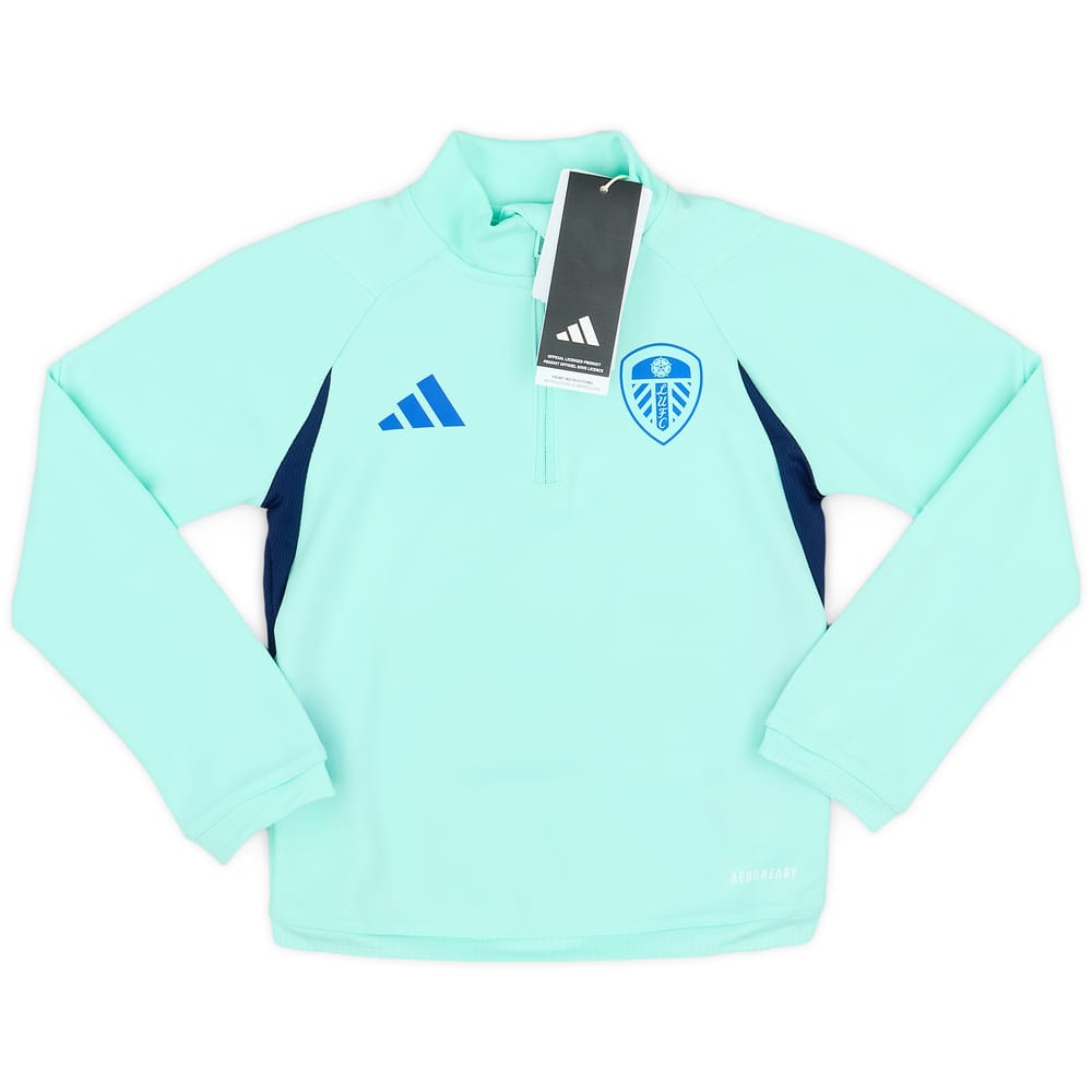 2023-24 Leeds United adidas 1/4 Zip Training Top (5-6 Years)