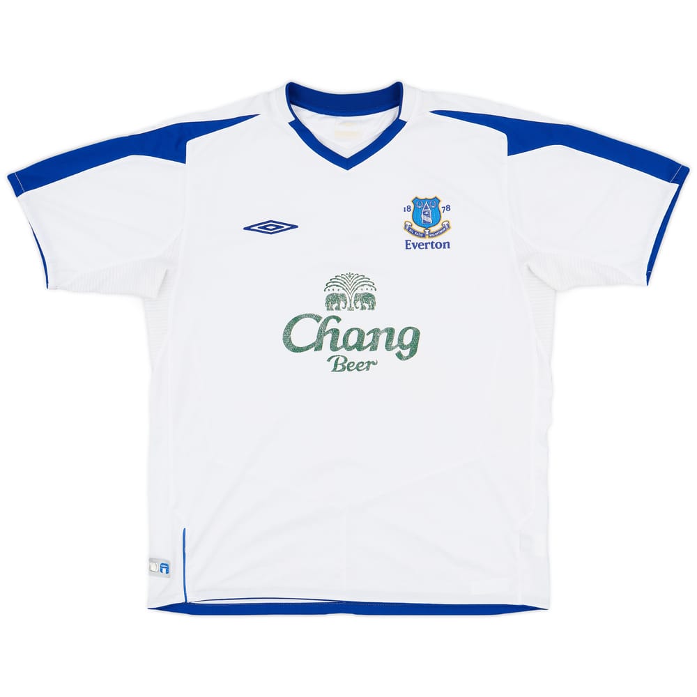 2004-05 Everton Away Shirt - 5/10 - (XL)