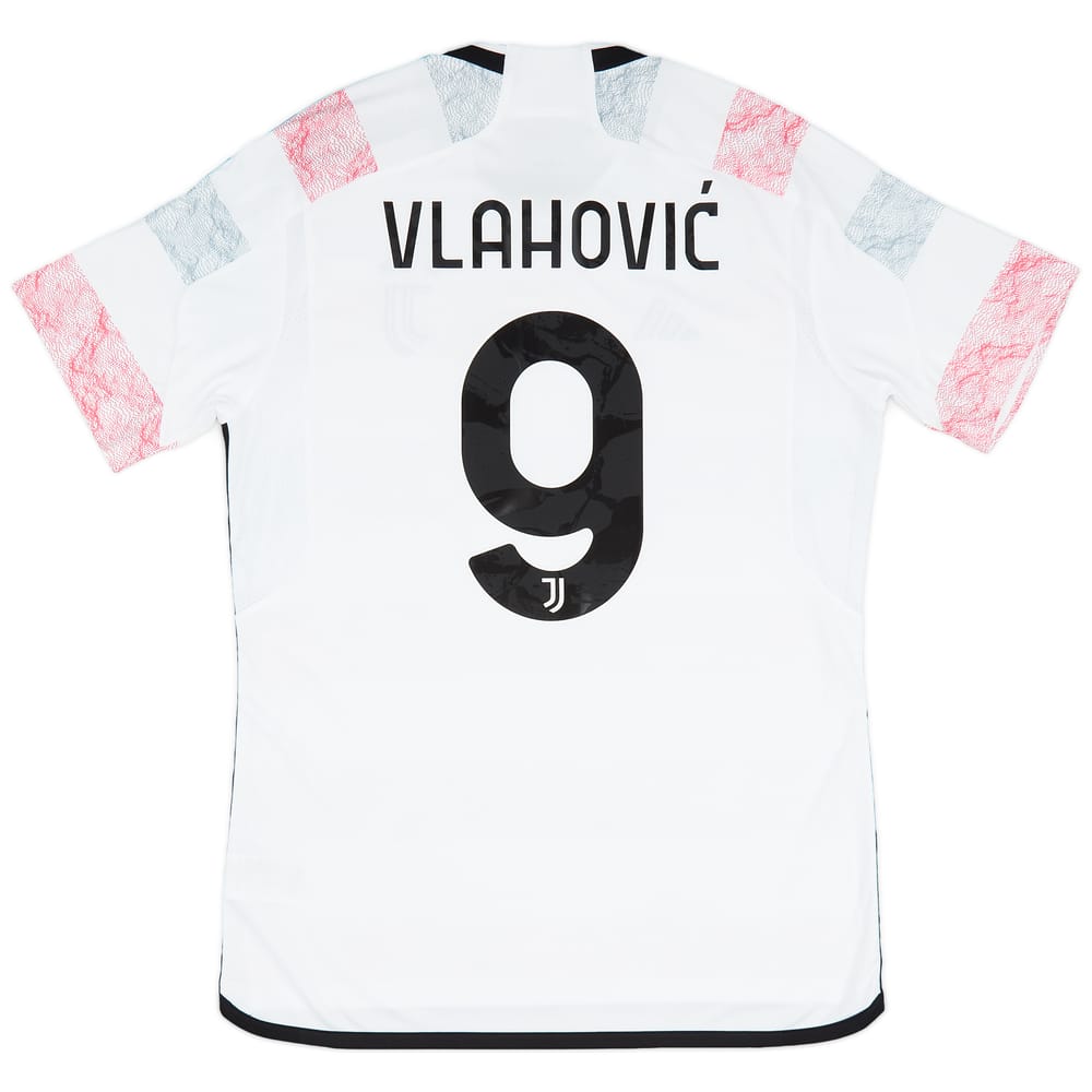 2023-24 Juventus Away Shirt Vlahovic #9
