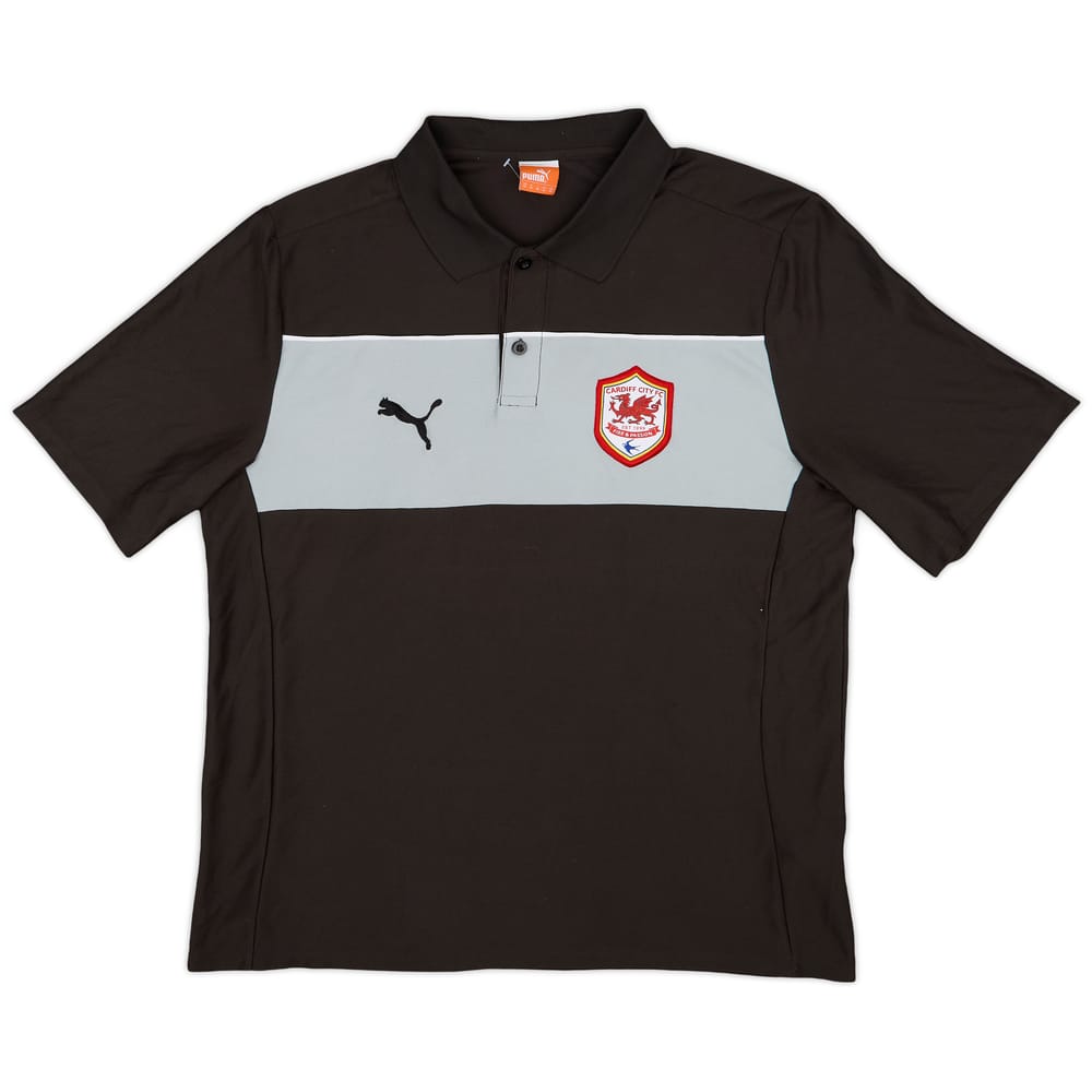 2012-13 Cardiff City Puma Polo Shirt - 9/10 - (XL)