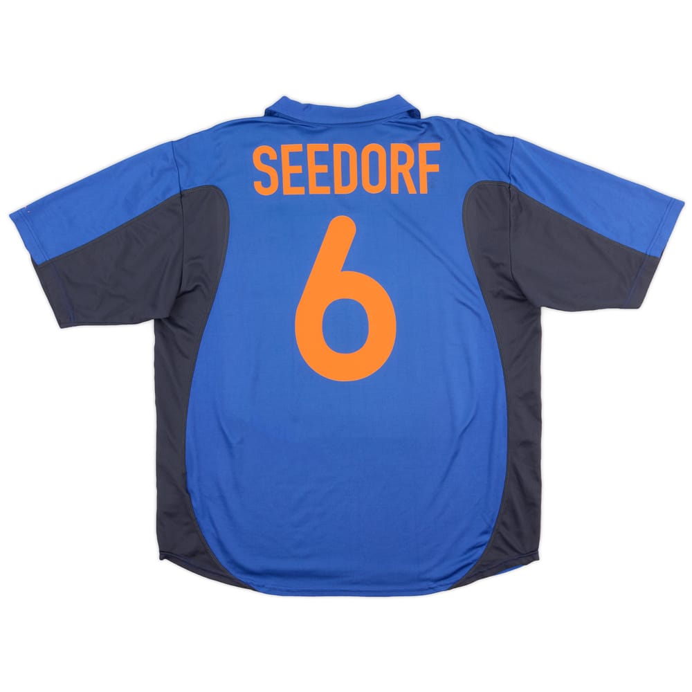 2000-02 Netherlands Away Shirt Seedorf #6 - 6/10 - (XL)