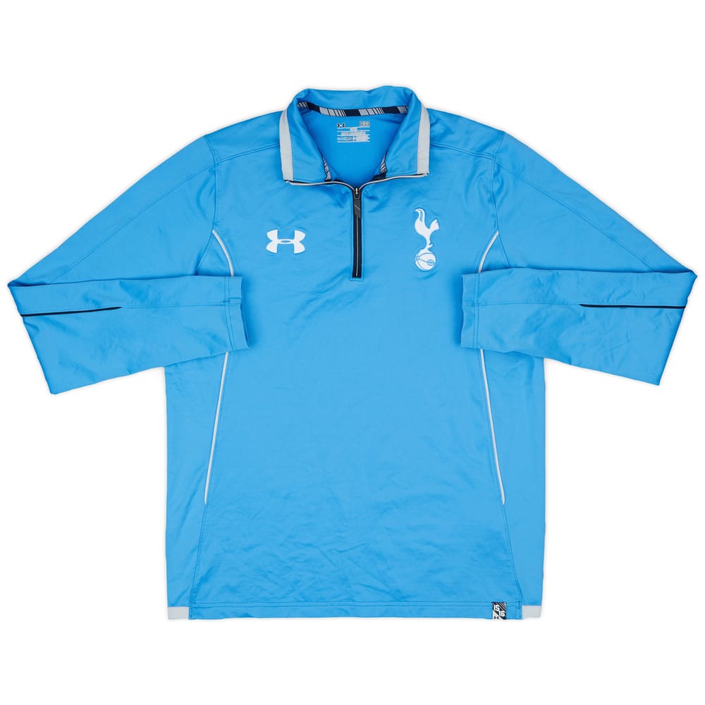 2015-16 Tottenham Under Armour 1/4 Zip Drill Top - 8/10 - (L)
