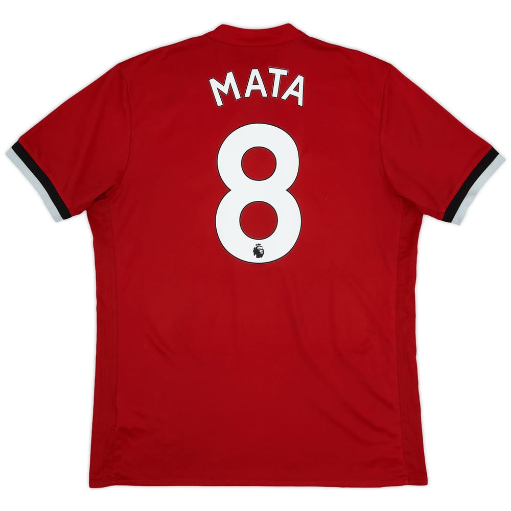 2017-18 Manchester United Home Shirt Mata #8 - 5/10 - (L)