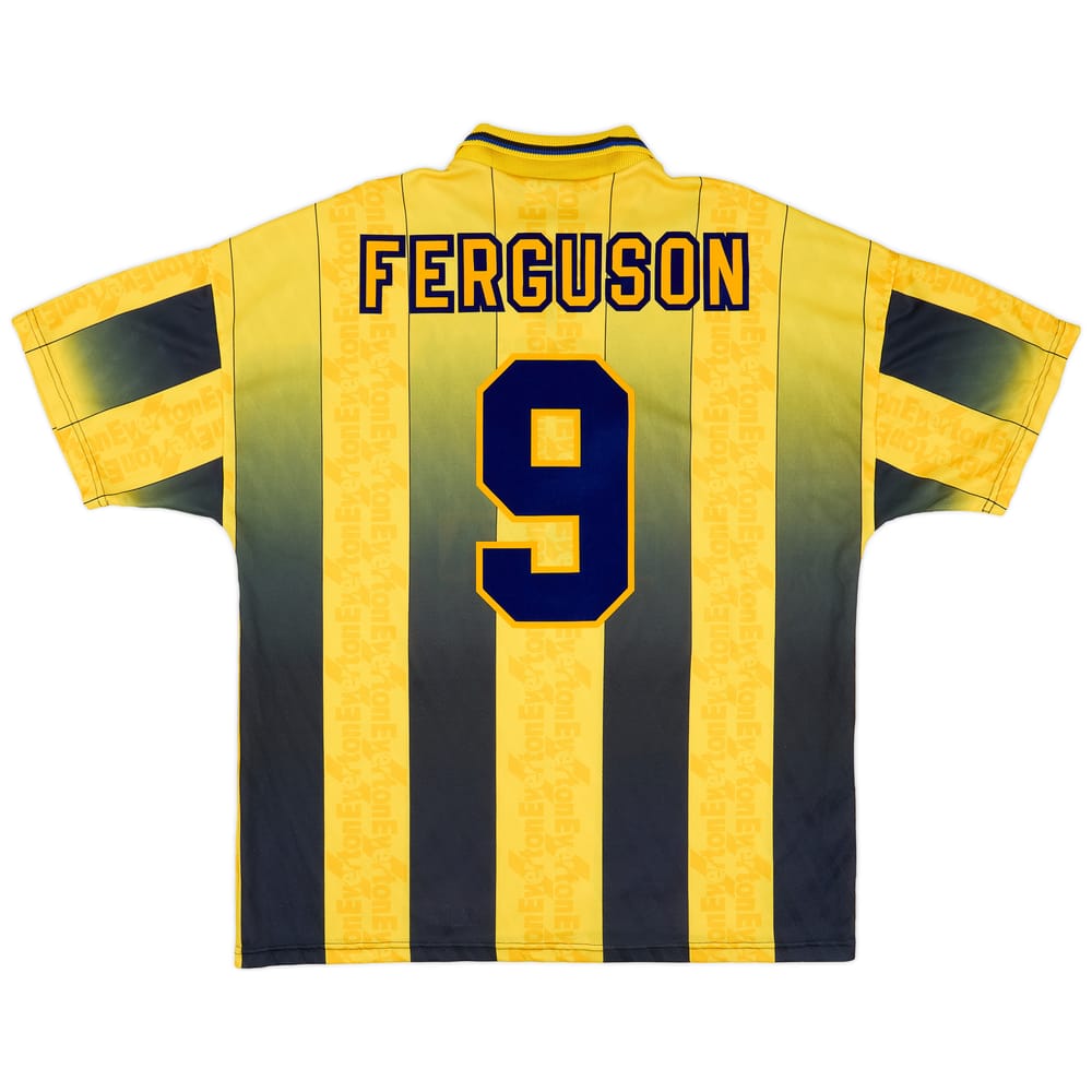 1996-98 Everton Away Shirt Ferguson #9 - 9/10 - (XL)