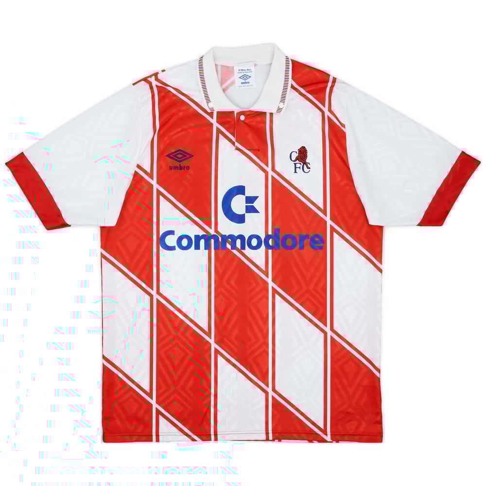1990-92 Chelsea Away Shirt - 8/10 - (L)