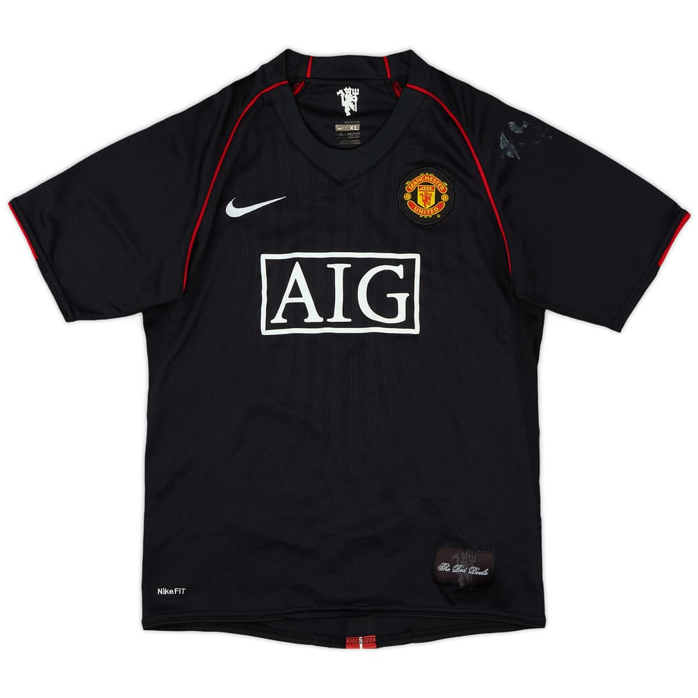 2007-08 Manchester United Away Shirt - 6/10 - (XL.Boys)