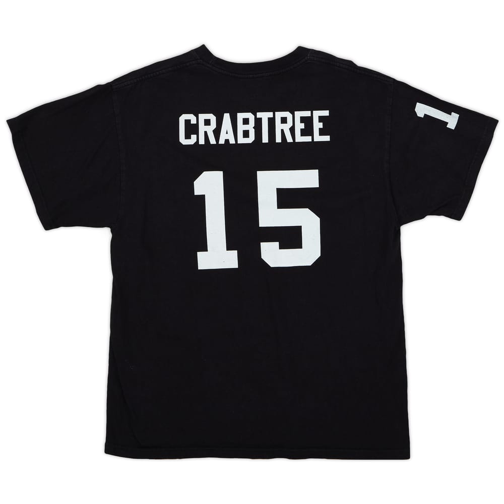 2010 San Francisco 49ers Crabtree #15 NFL Tee - 5/10 - (L)