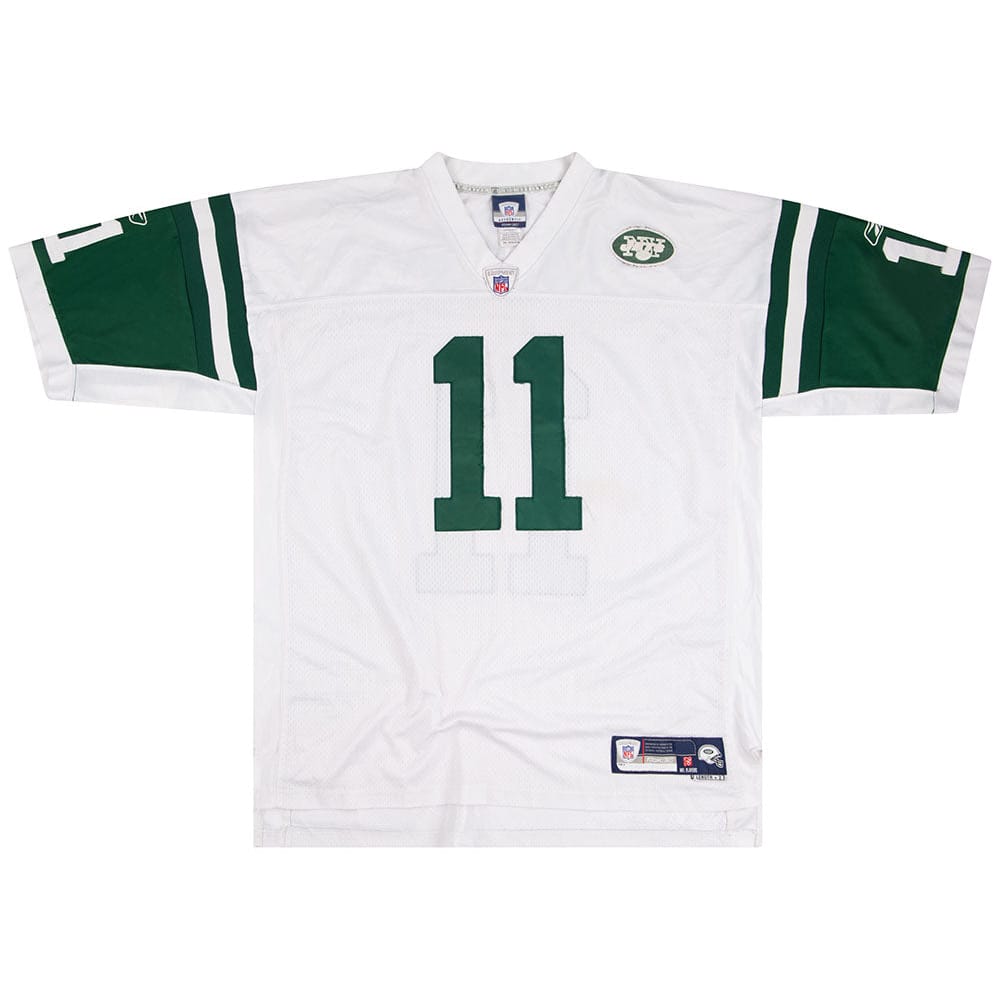 2007 New York Jets Clemens #11 Reebok Premier Jersey (Away) XXL