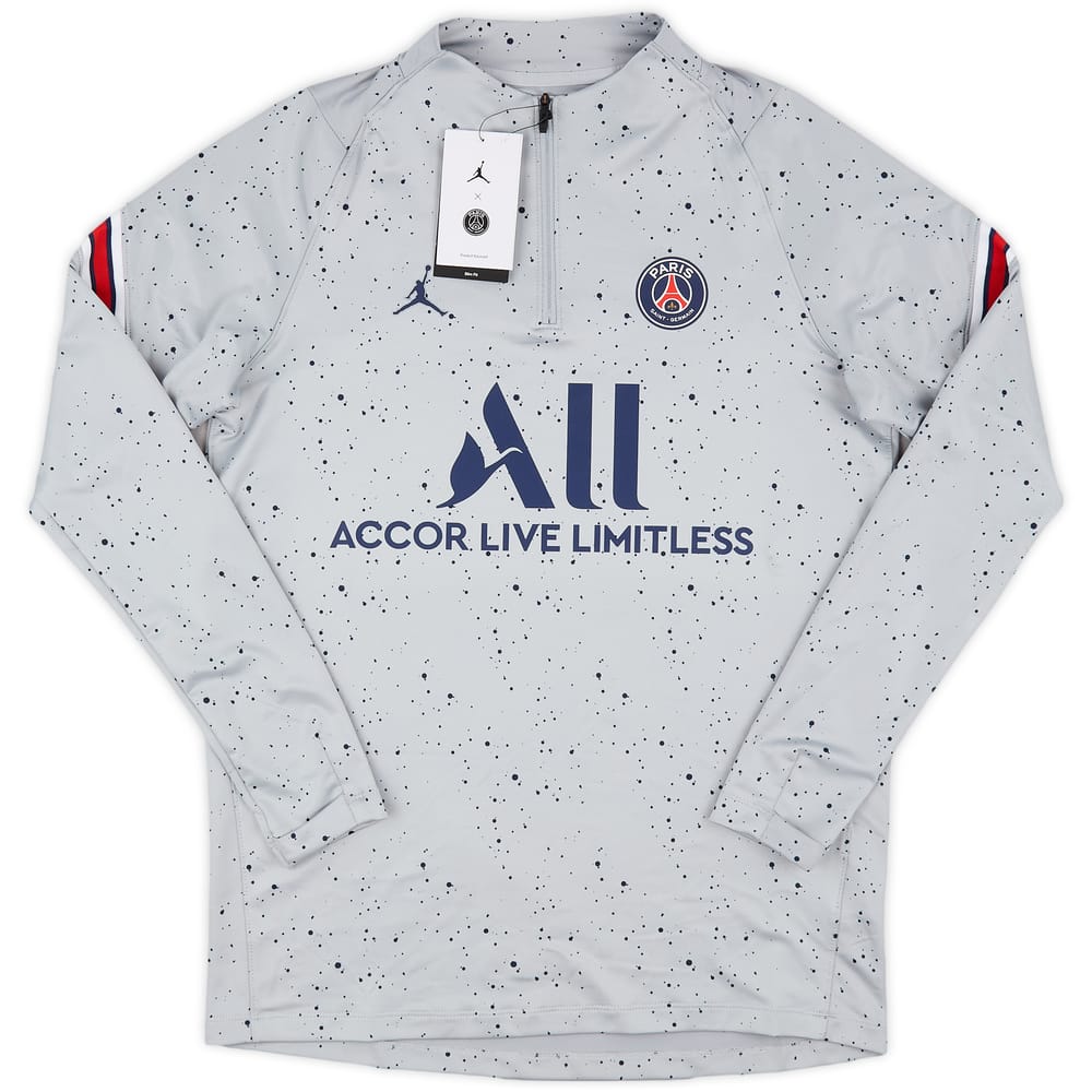 2022-23 Paris Saint-Germain Jordan 1/4 Zip Training L/S Shirt (M)